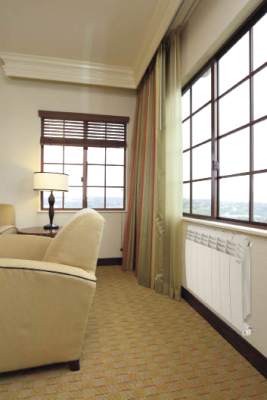 Радиатор биметаллический Royal Thermo BiLiner 500 Bianco Traffico (9 секций)