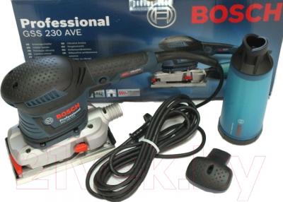 Профессиональная виброшлифмашина Bosch GSS 230 AVE Professional