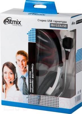 Наушники-гарнитура Ritmix RH-533 USB