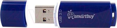 Usb flash накопитель SmartBuy Crown Blue 16GB (SB16GBCRW-Bl) - фото