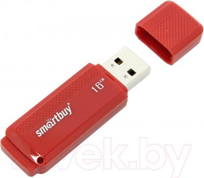 Usb flash накопитель SmartBuy Dock 16GB Red (SB16GBDK-R)