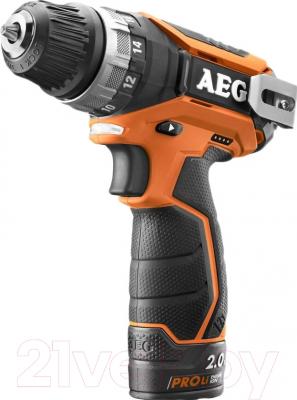 Профессиональная дрель-шуруповерт AEG Powertools BS 12C2 LI-202C X5 - фото