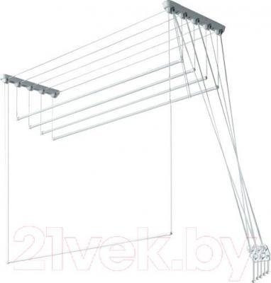 Сушилка для белья Comfort Alumin Group Потолочная 5 прутьев 220см - фото