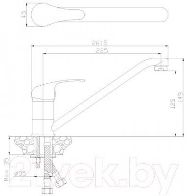 Смеситель Rossinka Silvermix Y35-21