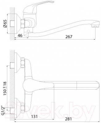 Смеситель Rossinka Silvermix A35-24