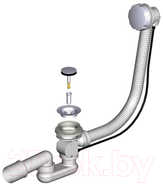 Сифон Alcadrain A55K-80