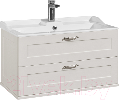 Тумба под умывальник Акватон Леон 80 (1A186301LBPS0) - фото