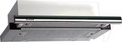 Вытяжка телескопическая Elikor Интегра 60Н-400-В2Л (нержавеющая сталь) - фото