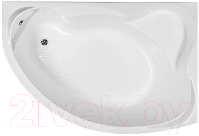 Ванна акриловая Aquanet Jamaica 160x100 R - фото