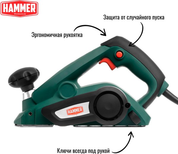 Электрорубанок Hammer Flex RNK600