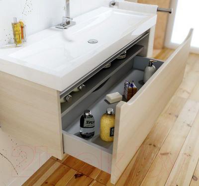 Тумба с умывальником Aqwella Верона 100 / Ver.01.10/A