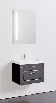 Тумба с умывальником Aqwella Инфинити / Inf.01.06/001/BLK