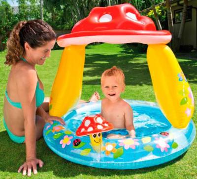 Надувной бассейн Intex Гриб мухомор / 57114NP
