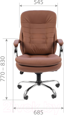 Кресло офисное Chairman 795 (коричневый)