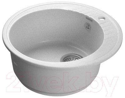 Мойка кухонная GranFest Rondo GF-R520 (белый)