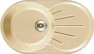 Мойка кухонная GranFest Rondo GF-R750L (песок) - фото