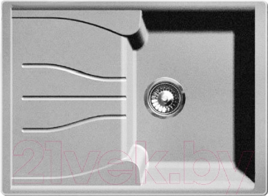 Мойка кухонная GranFest Standart GF-S680L (серый) - фото