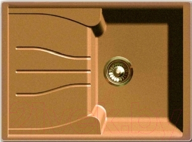 Мойка кухонная GranFest Standart GF-S680L (терракот) - фото