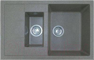 Мойка кухонная GranFest Quadro GF-Q775KL - фото