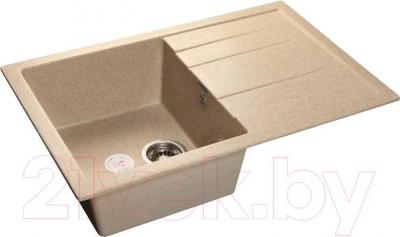 Мойка кухонная GranFest Quadro GF-Q780L (песок) - фото