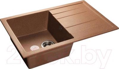 Мойка кухонная GranFest Quadro GF-Q780L (терракотовый) - фото