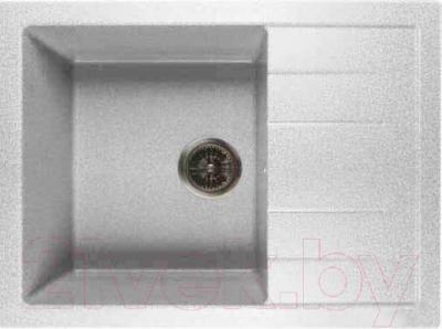 Мойка кухонная GranFest Quadro GF-Q650L (серый) - фото
