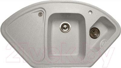 Мойка кухонная GranFest Corner GF-C1040E (серый) - фото