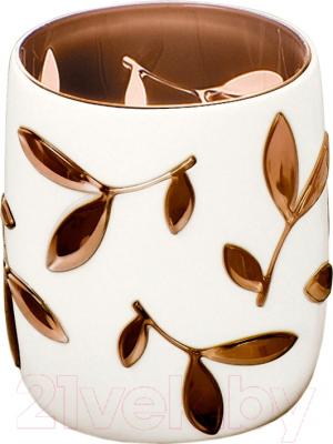 Стакан для зубной щетки и пасты Tatkraft Immanuel Olive 12035 - фото