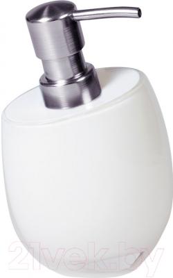Дозатор для жидкого мыла Tatkraft Repose White 12226 - фото