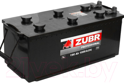 Автомобильный аккумулятор Zubr Bolt 190 А/ч - фото