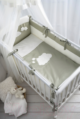 Комплект постельный для малышей Perina Бамбино / ББ6-01.1