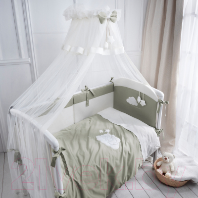 Комплект постельный для малышей Perina Бамбино / ББ6-01.1