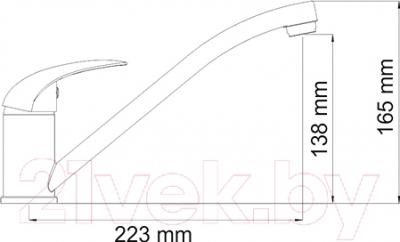 Смеситель Wasserkraft Isen 2607