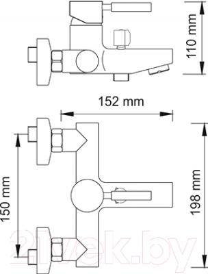 Смеситель Wasserkraft Main 4101