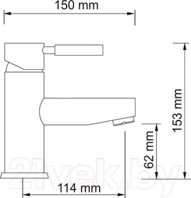 Смеситель Wasserkraft Main 4103