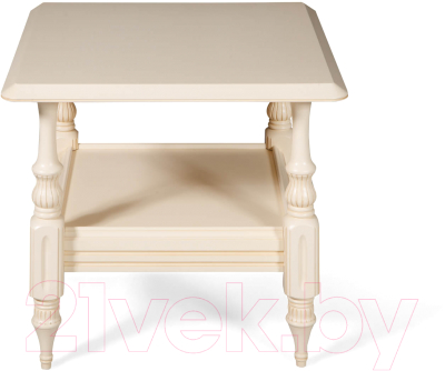 Журнальный столик Гомельдрев ГМ 5979-21 (береза/крем/патина)