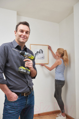 Аккумуляторная дрель-шуруповерт Ryobi R18PDBL-0 (5133002438)