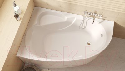 Ванна акриловая Triton Кайли 150x100 R (с каркасом)