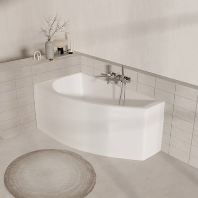 Ванна акриловая Triton Бэлла 140x75 L (с каркасом)