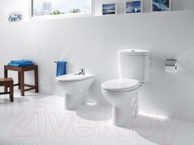 Унитаз напольный Roca Victoria 7342399000 + 734139Z000 + ZRU8013920