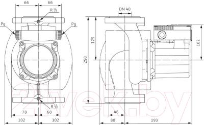 Циркуляционный насос Wilo TOP-Z 25/6 EM