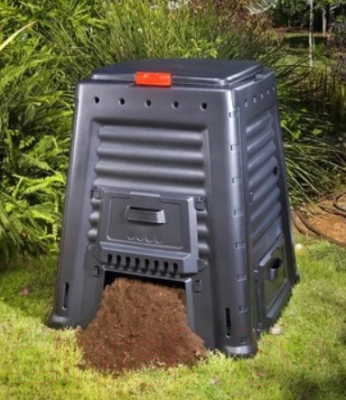 Компостер Keter Mega Composter / 231598 (650л, черный)