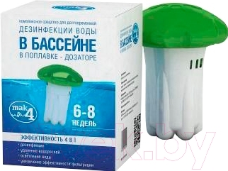 Средство для бассейна дезинфицирующее МАК 10037 - фото