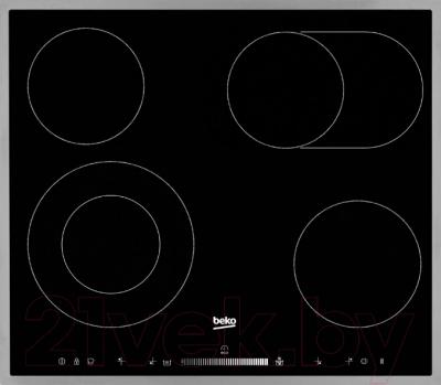 Электрическая варочная панель Beko HIC64503TX - фото