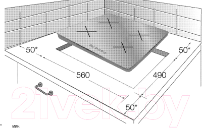 Электрическая варочная панель Beko HIC64503TX