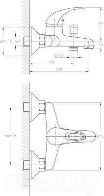 Смеситель Haiba HB3015