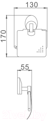 Держатель для туалетной бумаги Haiba HB1603