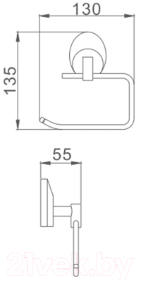 Держатель для туалетной бумаги Haiba HB1603-3