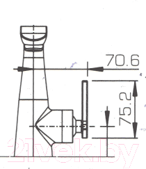 Смеситель Bravat Waterfall F173107C-1