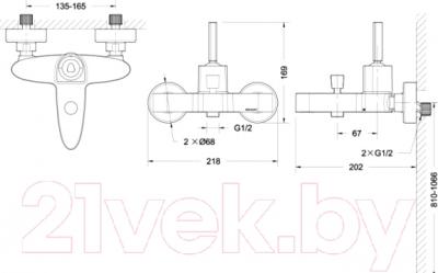 Смеситель Bravat Spring F679113C-01